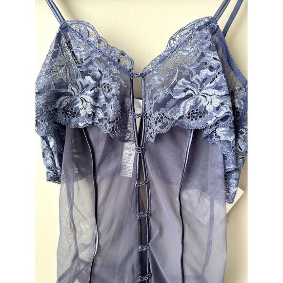 $446 La Perla Lace Bodysuit Womens Size Small One Piece Lingerie New Gorgeous - Picture 2 of 8